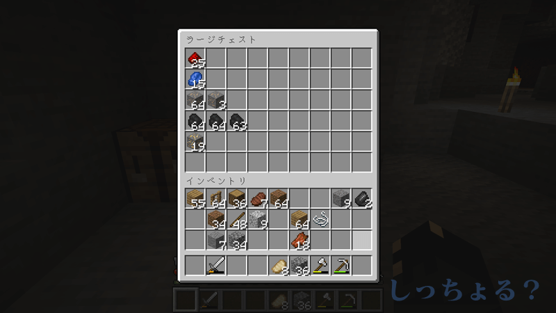 一砂Minecraft渓谷探検
