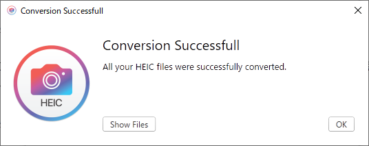 HEIC Converter 変換完了