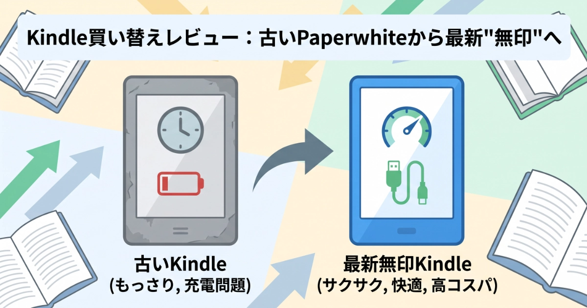 Kindle買い替え
